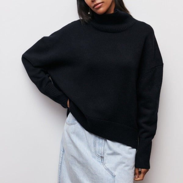 Nina | Maglione Collo Alto Luxe