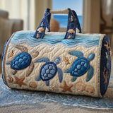 Borsa a tracolla trapuntata con tartaruga marina NCU0DK9812