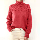 Nina | Maglione a Collo Alto Caldo