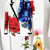 Completo con fiori