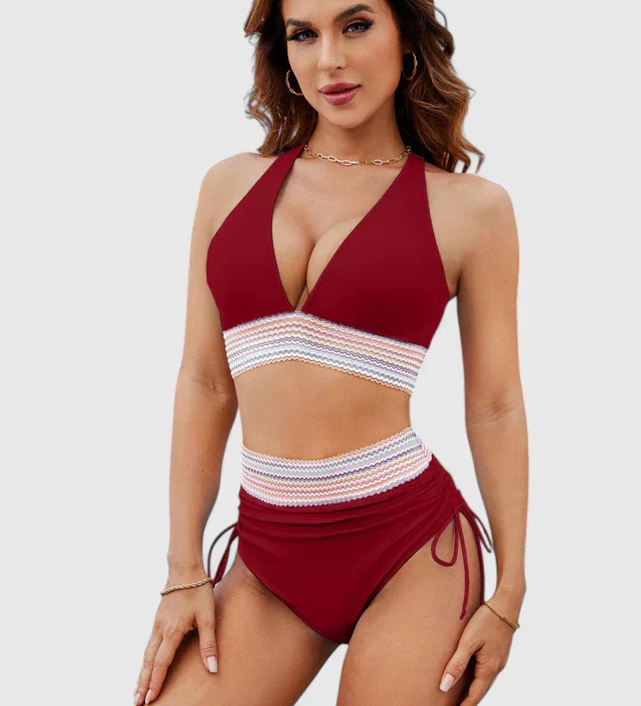 Énora | Set di Bikini Elegante Alto
