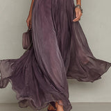 Ashley | Abito lungo in chiffon vintage