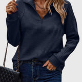 Christine | Maglione elegante a mezza zip