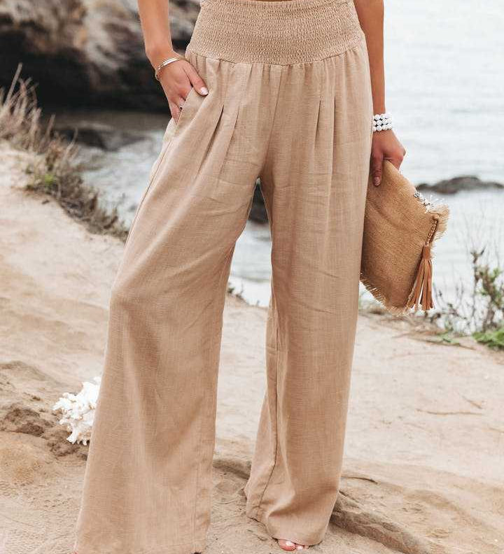 Aileen - Pantaloni larghi da spiaggia