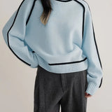 Sandrine | Maglione elegante con collo alto