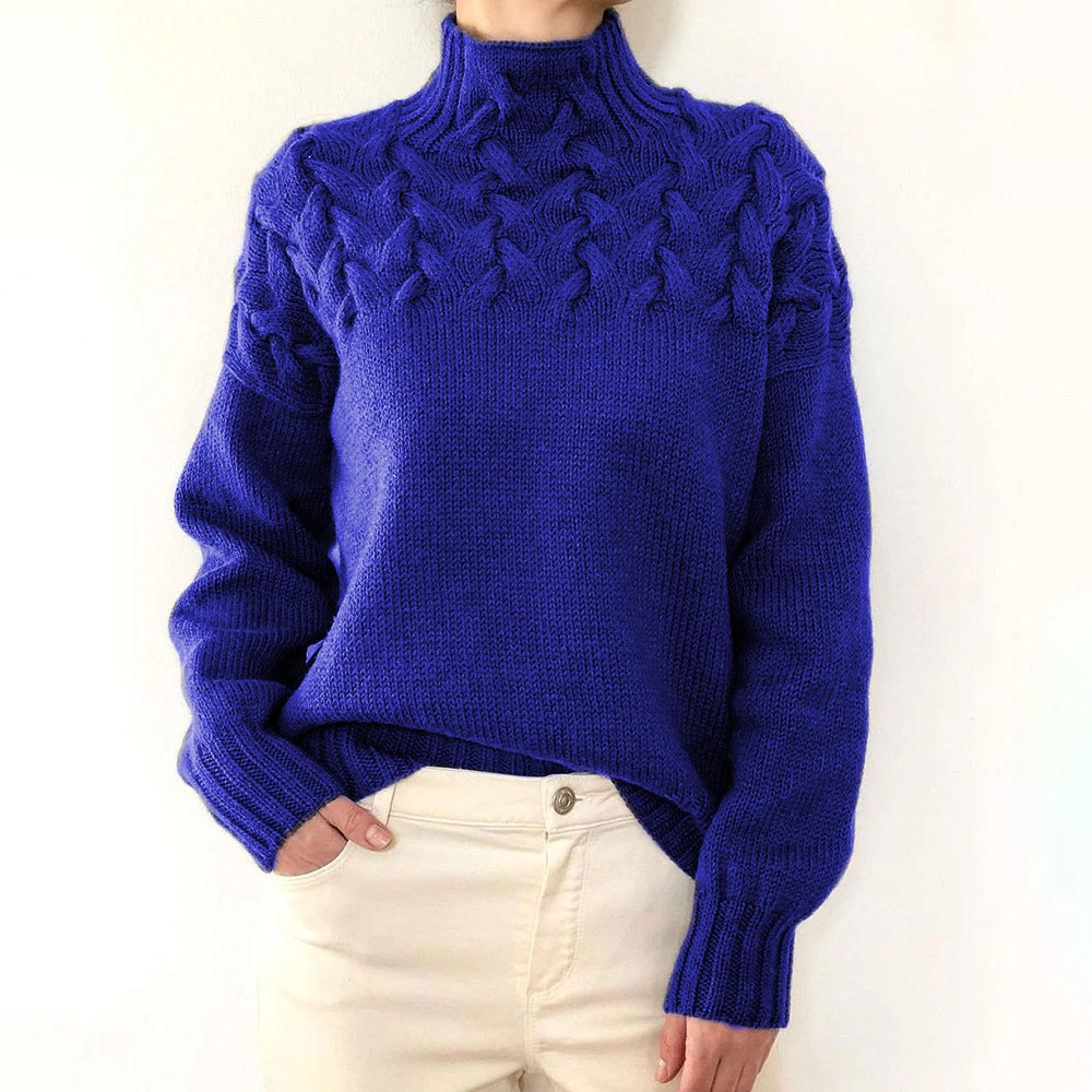 Nina | Maglione a Collo Alto Caldo