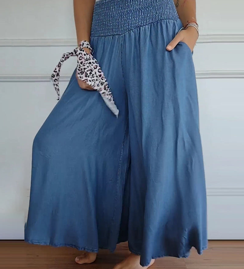 MIRA - Pantaloni con elastico in vita