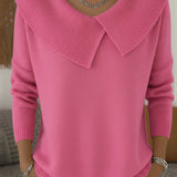 Giuliana™ | Maglia Calda con Colletto Morbido