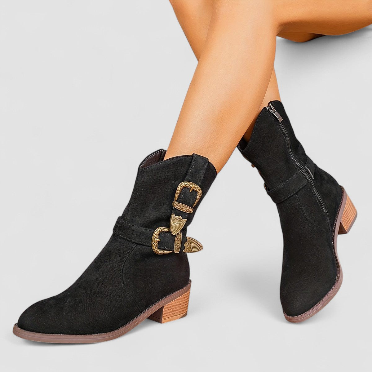 Léa | Stivali Ortopedici in Stile Western