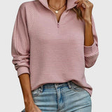 Christine | Maglione elegante a mezza zip