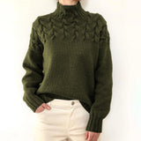 Nina | Maglione a Collo Alto Caldo