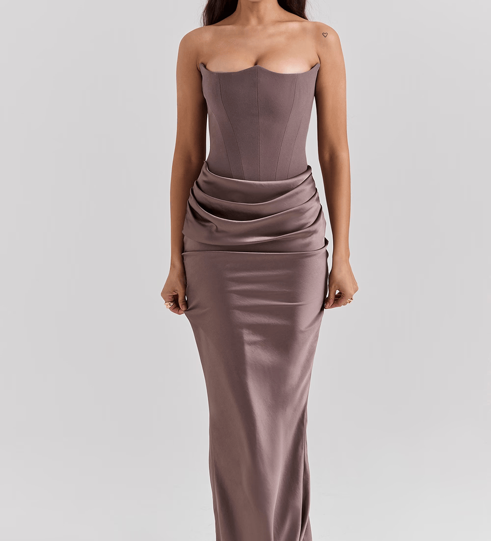 Serene | Vestito in raso