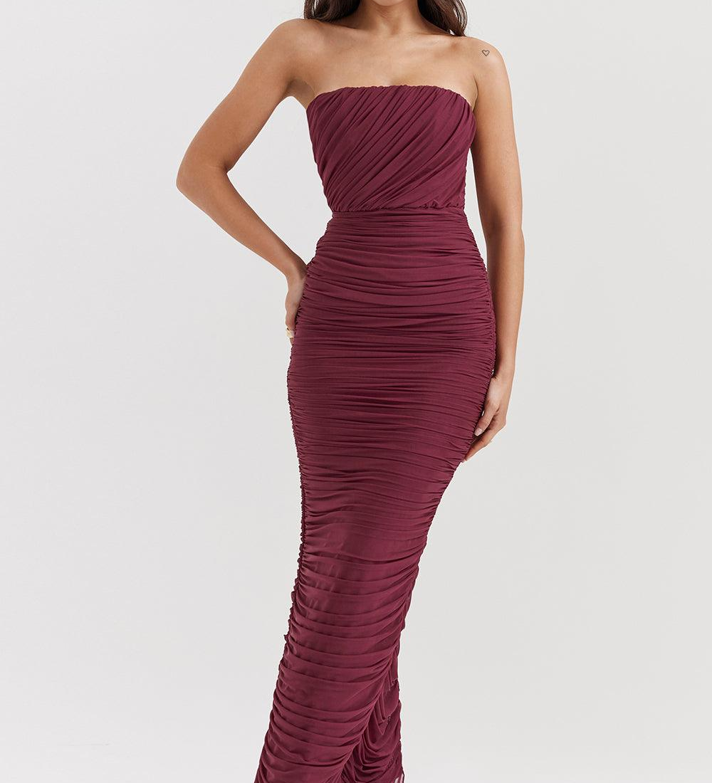 Amaris | Abito maxi in mesh
