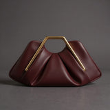 Lucia | Borsa Elegante con Manico Dorato