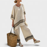 Noémia - Completo Elegante Lino Bamboo