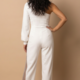 Aurora™ | Tuta Elegante con Gamba Brillante