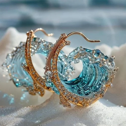 Orecchini Ocean's Oath
