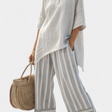 Clarisse - Completo Blusa Asimmetrica