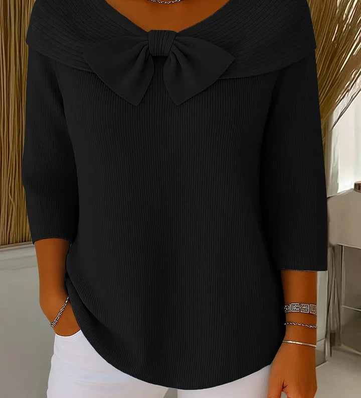 Madelena™ | Donna Maglia con Fiocco