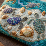 Borsa Artistica Trapuntata tartarughe – Due Misure