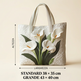 Borsa Artigianale calle bianche – Elegante e Pratica