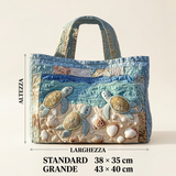 Borsa Donna tartarughe marine – Due Misure