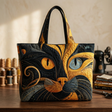 Borsa Trapuntata gatto misterioso – Capiente e Leggera
