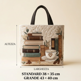 Borsa Artigianale motivo caffè – Due Misure