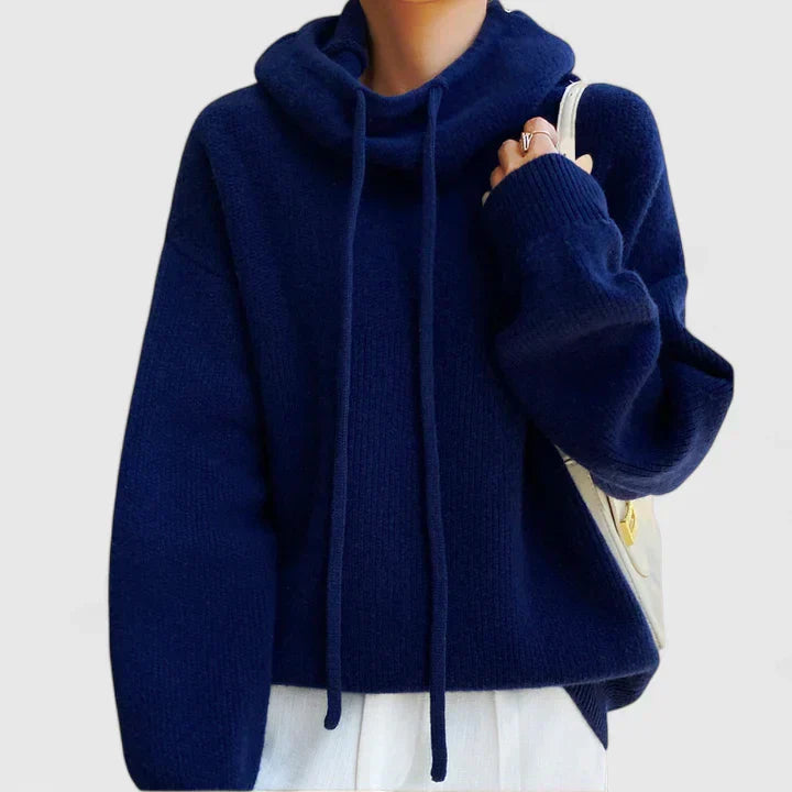 Jeanne | Felpa con Cappuccio Tricot Comfortevole