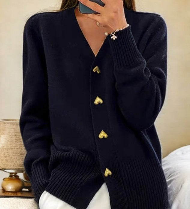 Nina | Cardigan Elegante in Maglia