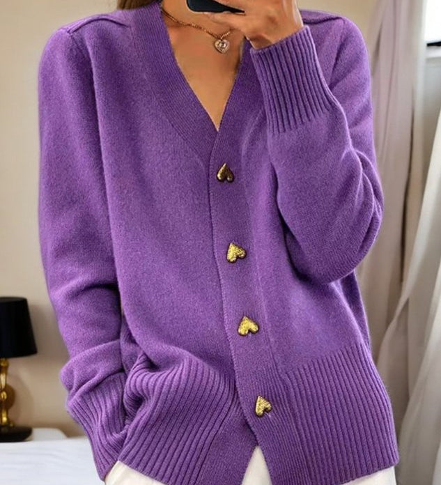 Nina | Cardigan Elegante in Maglia