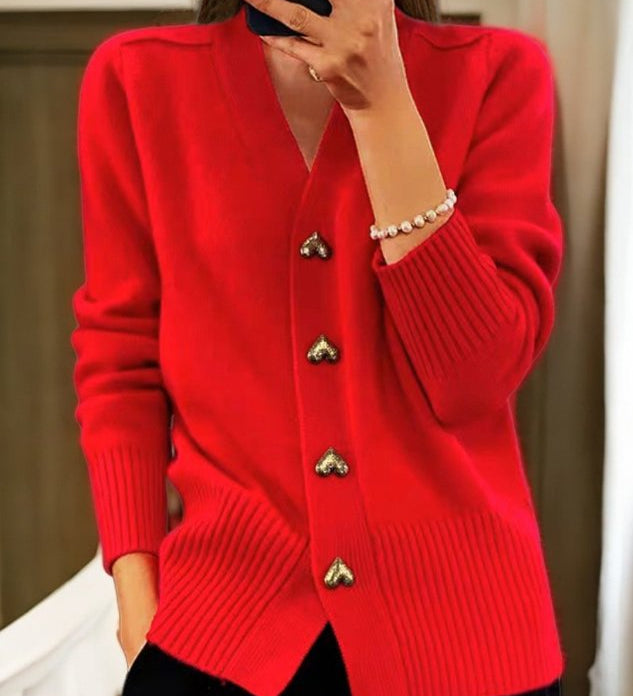 Nina | Cardigan Elegante in Maglia