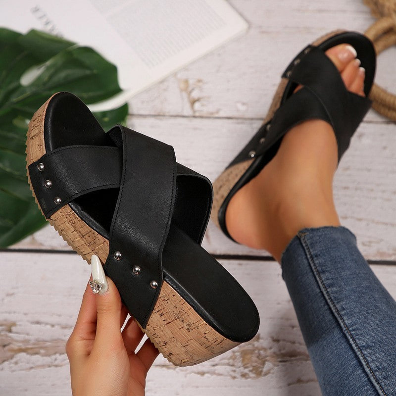 Oakley – Sandali Wedge Boho