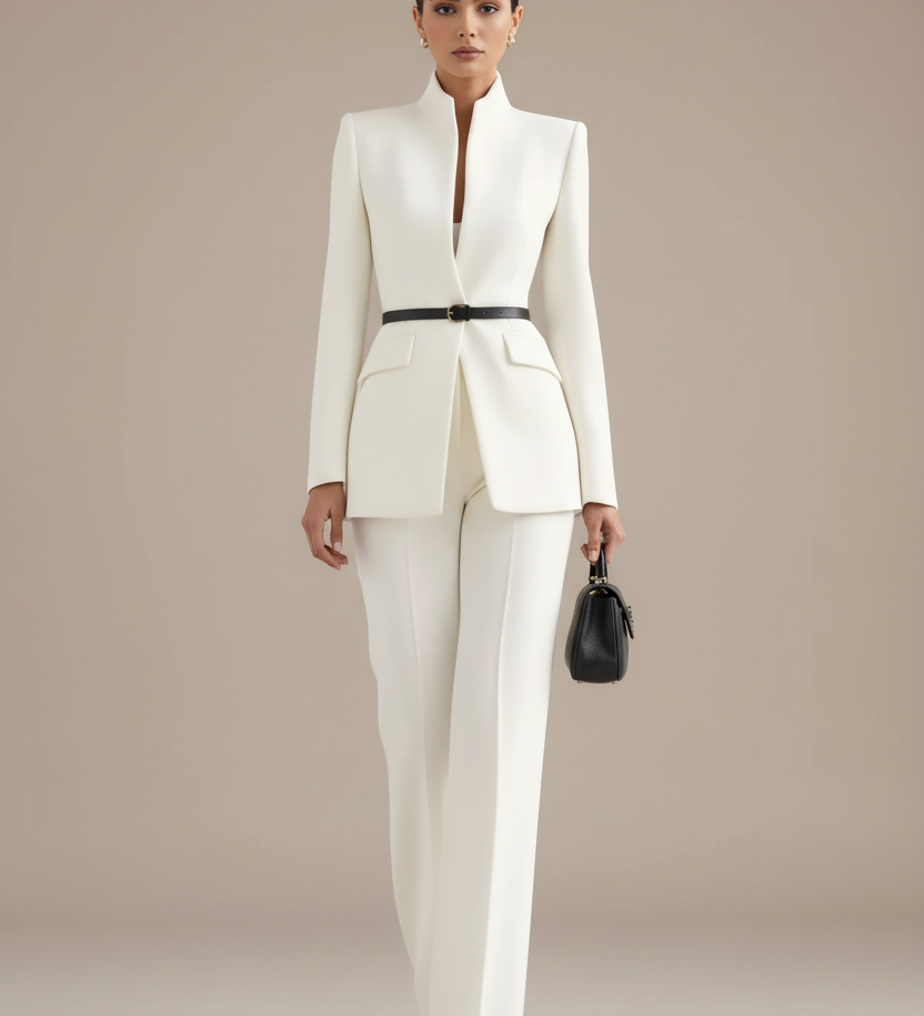 Georgina | Completo blazer e pantaloni palazzo