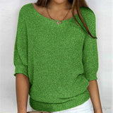 ARIANNA|TOP IN MAGLIA RILASSATO