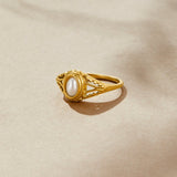 Anello Vintage Royal in Perla